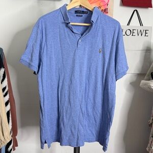 Polo Ralph Lauren Blue Polo Brown‎ Horse